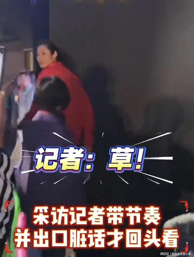 然爆粗口连网友都看不下去了太恶心了！记者采访朱婷时突(图1)