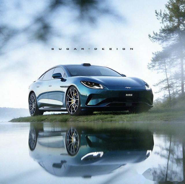 激光雷达性能卓越、续航持久最美比亚迪轿跑溜背式车身+(图7)